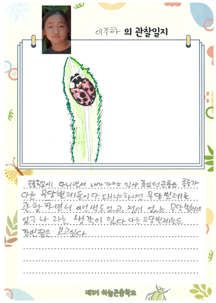 이주하의 관찰일지